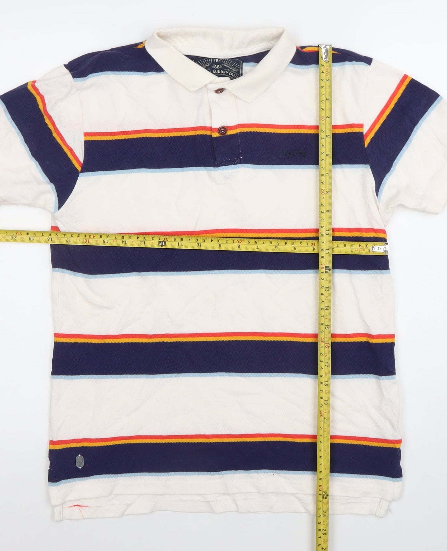 Mens UK Size M Tokyo Laundry Cotton Polo Shirt