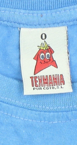 Texmania Boys Blue Cars Graphic Cotton T-Shirt 0-3 Months