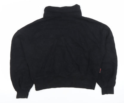 Womens UK Size XS PLNY LALA Black Pullover Sweatshirt
