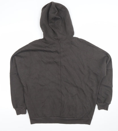 Womens UK Size M Marks and Spencer Black Pullover Hoodie