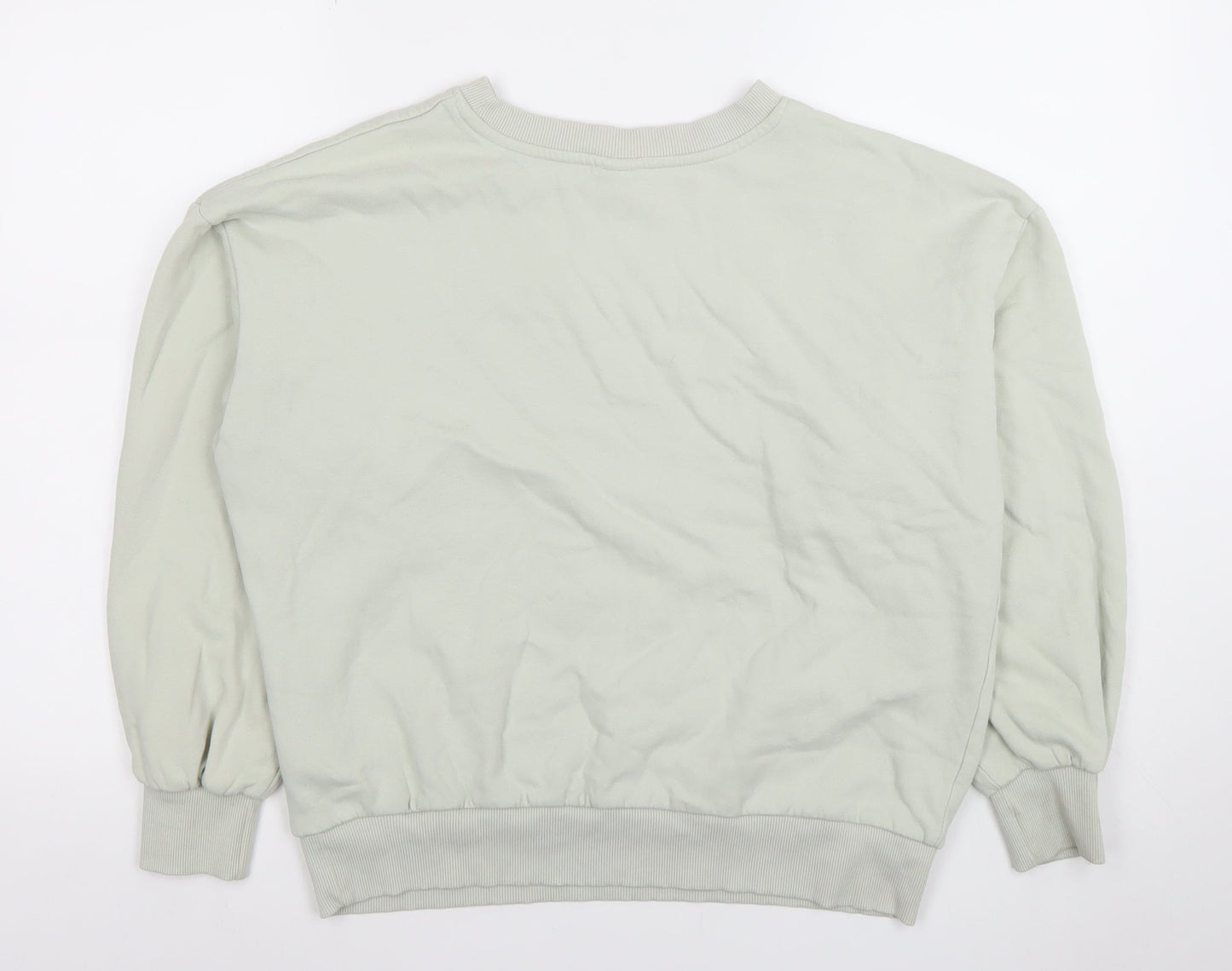 Womens UK Size XS H&M Beige Pullover Sweatshirt