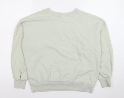 Womens UK Size XS H&M Beige Pullover Sweatshirt