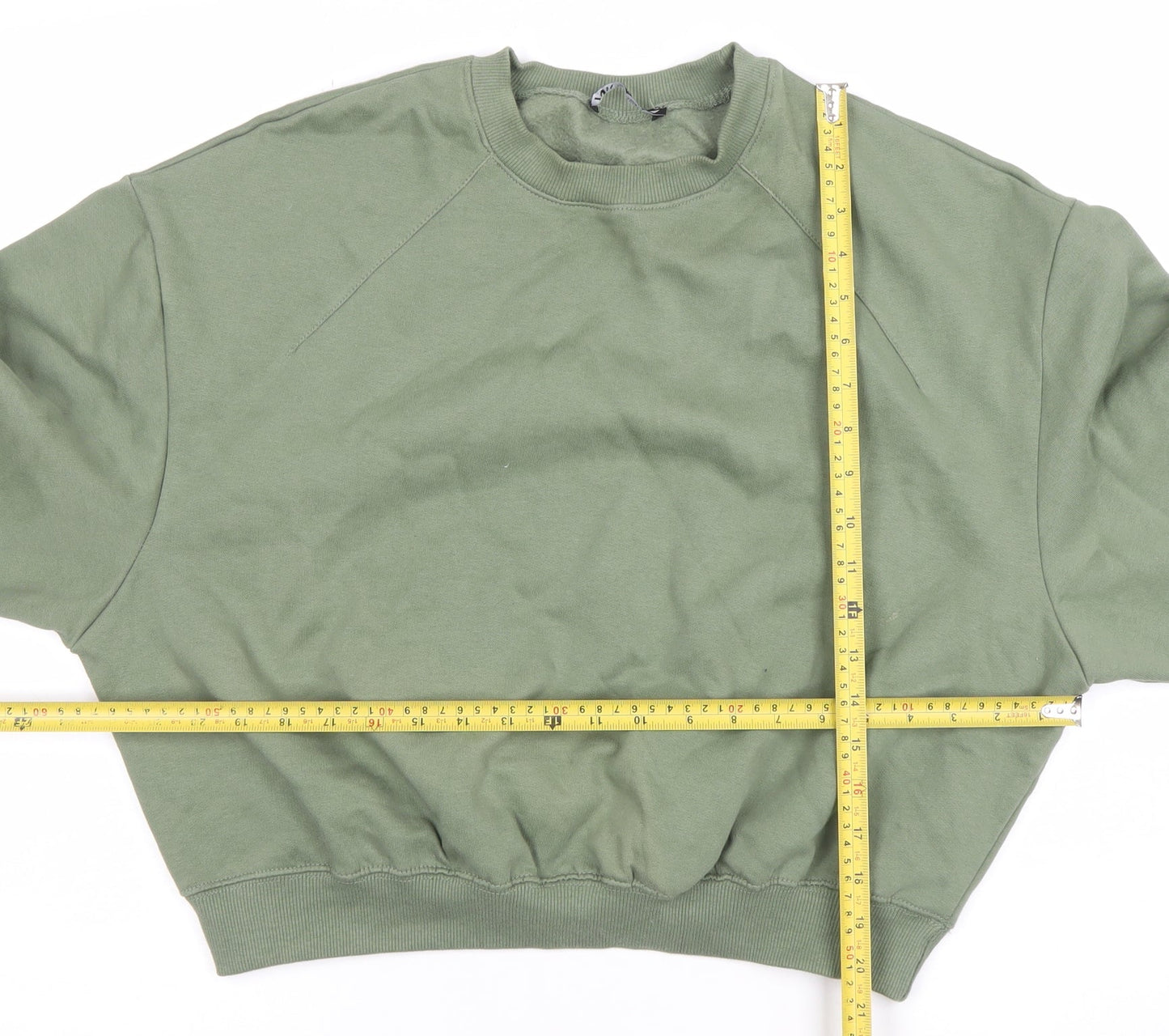Womens UK Size 8 Zara Green Pullover Sweatshirt