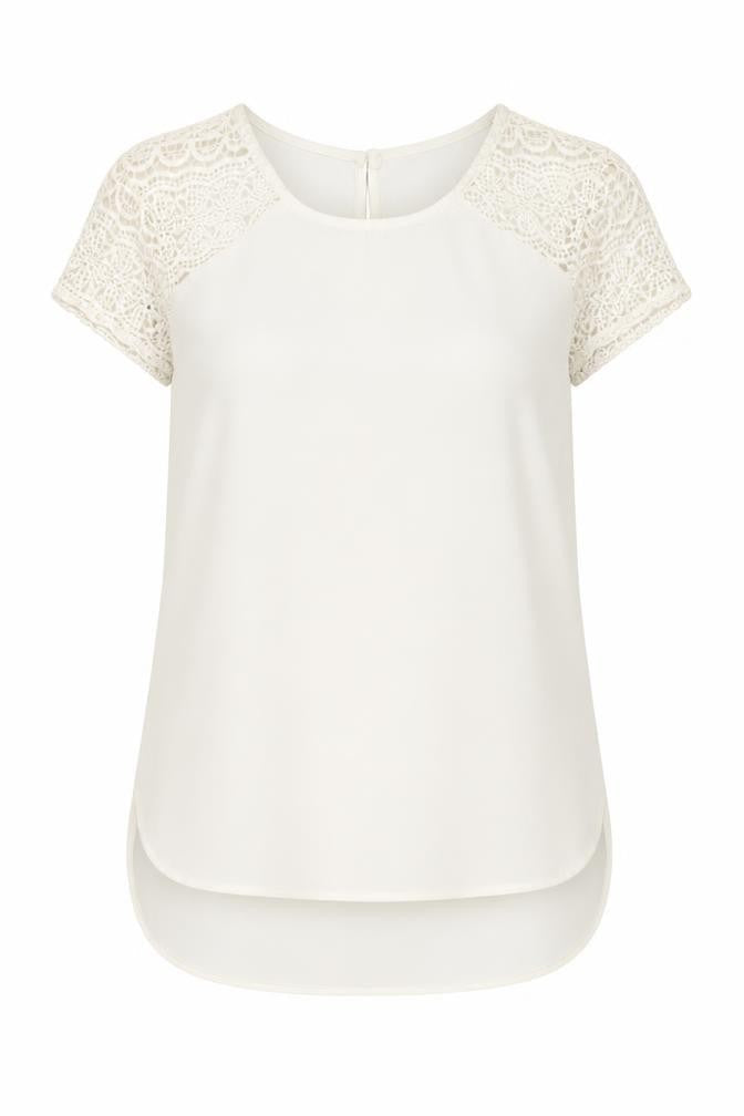 Womens UK Size 8 Atmosphere Ivory Classic Blouse