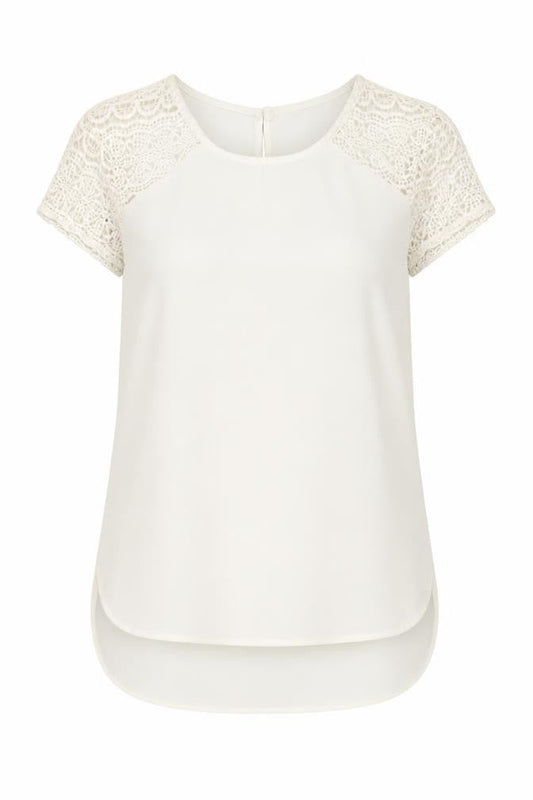 Womens UK Size 8 Atmosphere Ivory Classic Blouse