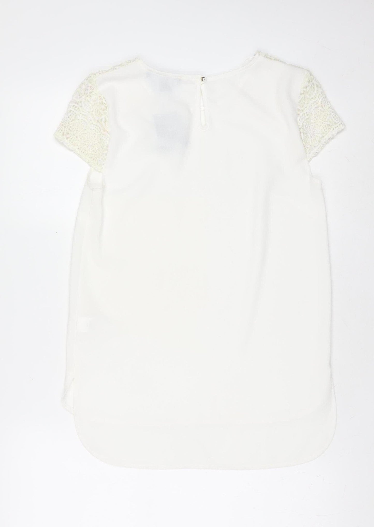 Womens UK Size 8 Atmosphere Ivory Classic Blouse