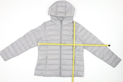 Womens UK Size L Dunnes Stores Grey Puffer Jacket
