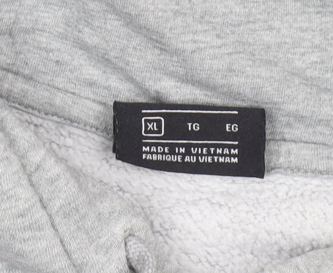 Nike Womens Grey XL Pullover Hoodie Sweatshirt