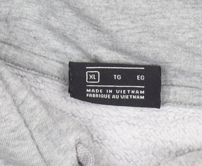 Nike Womens Grey XL Pullover Hoodie Sweatshirt