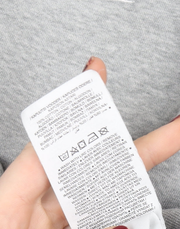 Nike Womens Grey XL Pullover Hoodie Sweatshirt