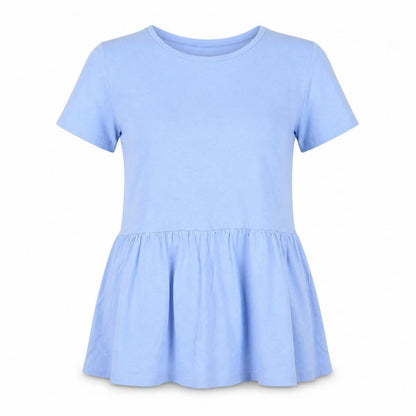 Womens UK Size 10 New Look Blue Tunic T-Shirt