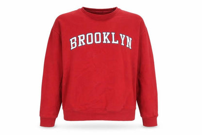 Womens UK Size S Emily & Me Red Pullover Sweatshirt
