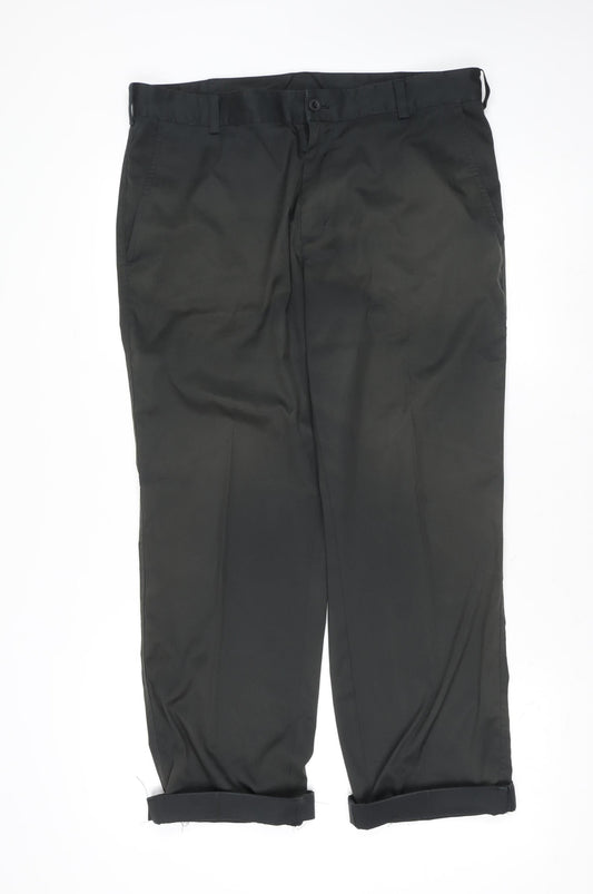 Nike Golf Men's Black Dri-FIT Chino Trousers 34x30