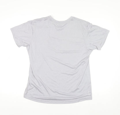 The North Face Men's Grey M Short Sleeve Cotton Blend T-Shirt