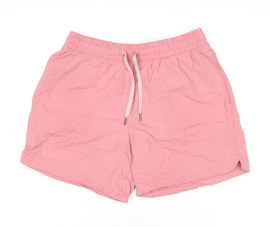 All in Motion Women Pink Athletic Nylon Shorts M