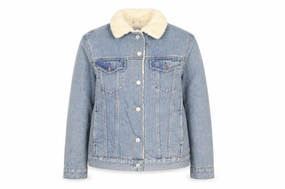 Womens UK Size 8 Topshop Blue Denim Jacket