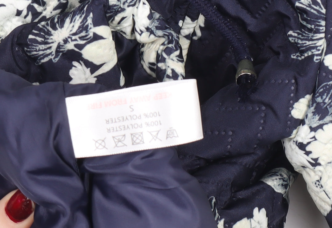 Womens UK Size S Gerard Blue Puffer Jacket