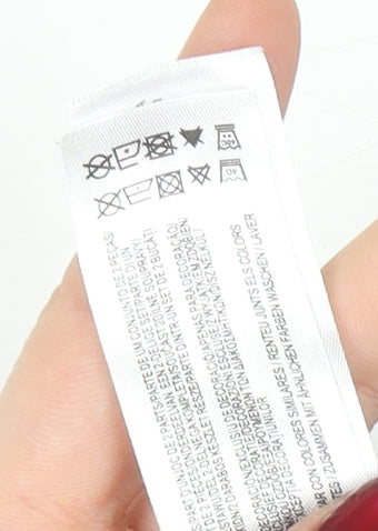 Disney at Primark Blue Mickey Denim Dungaree 3-6 Months Baby Outfit