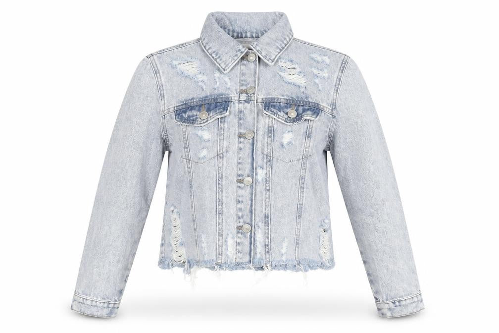 Womens UK Size S Clube Jeans Blue Basic Jacket