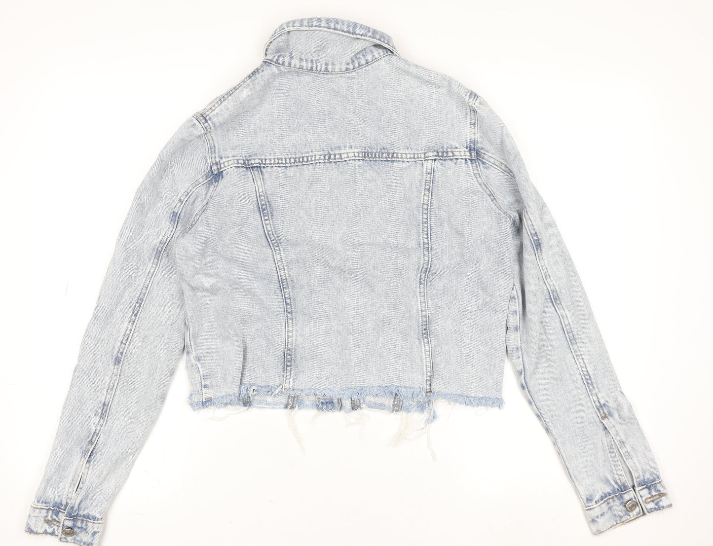 Womens UK Size S Clube Jeans Blue Basic Jacket