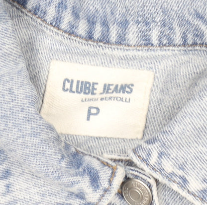 Womens UK Size S Clube Jeans Blue Basic Jacket