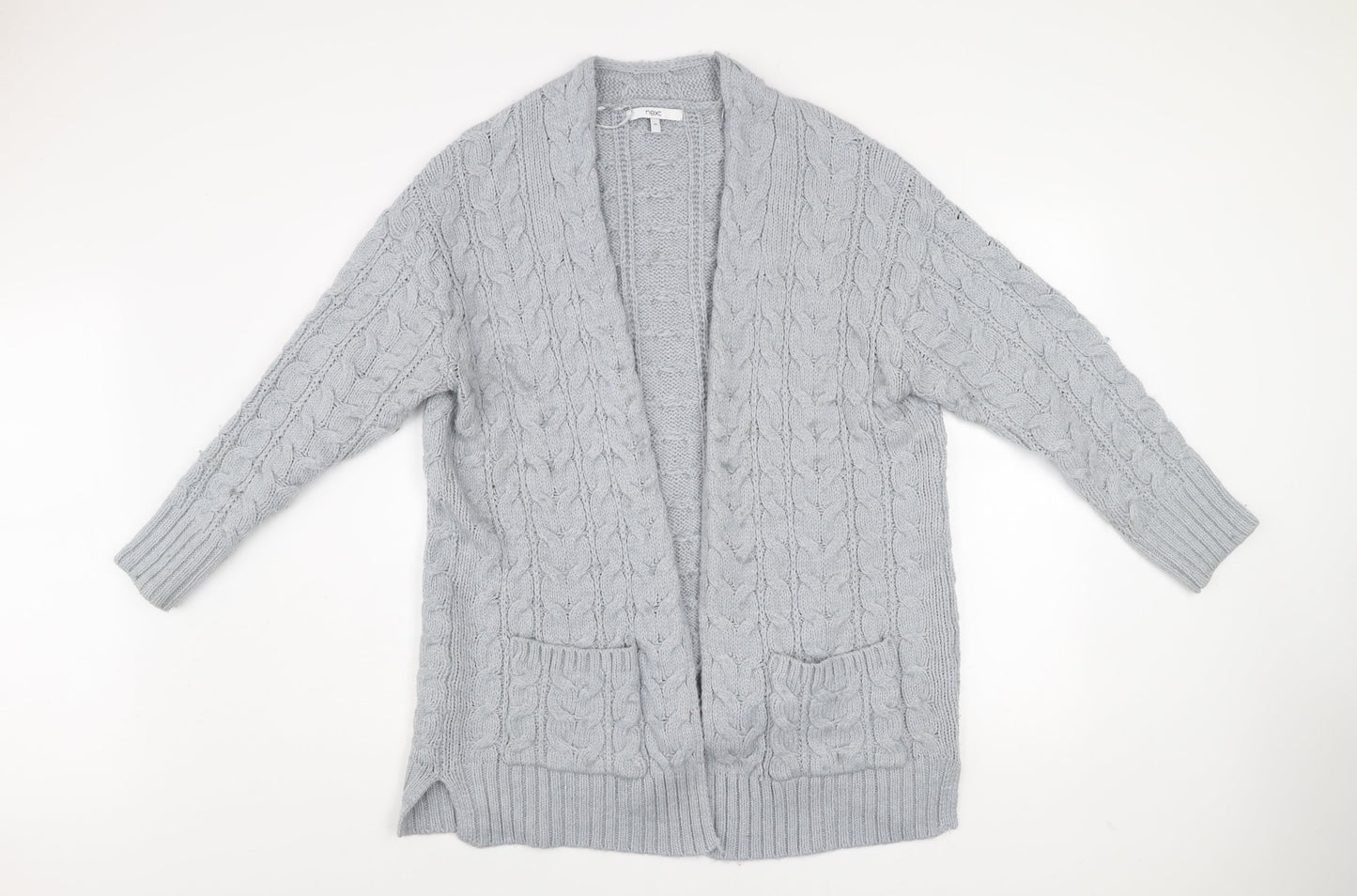 Womens UK Size 14 NEXT Grey Cardigan Jumper