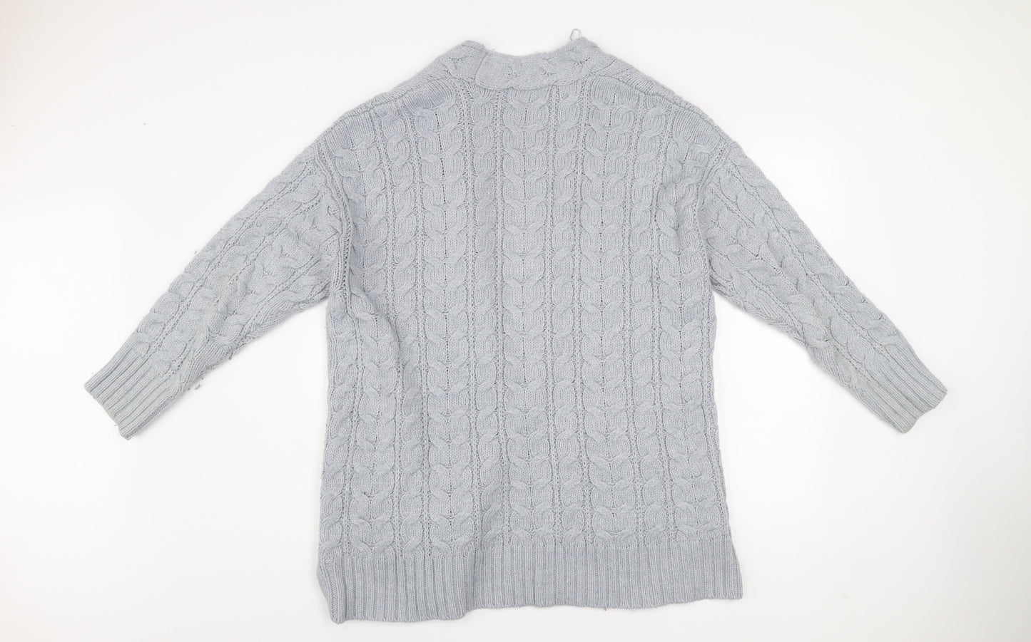 Womens UK Size 14 NEXT Grey Cardigan Jumper