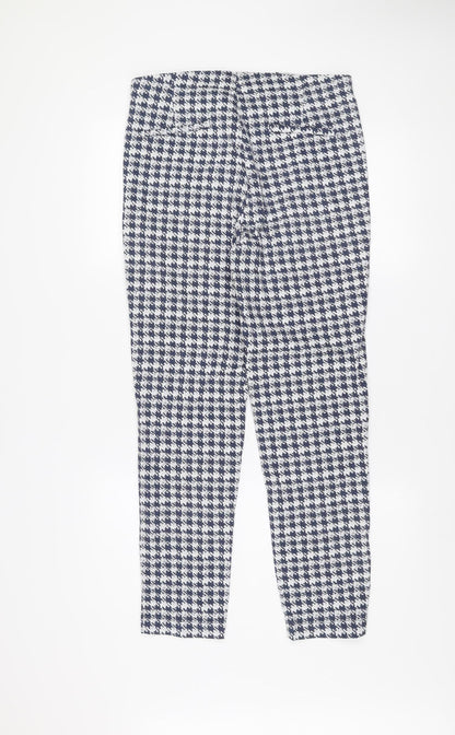 Womens UK Size 14 Gallery Slim Fit Casual Business Blue Trousers