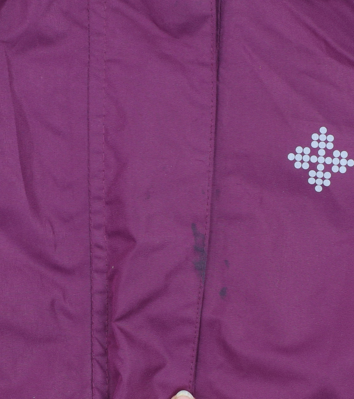 Crivit Women's Purple Waterproof Hooded Outdoor Jacket Size 12