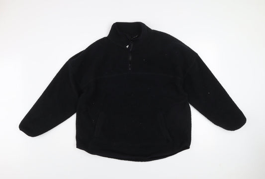 Mens UK Size M Dunnes Black Pullover Sweatshirt