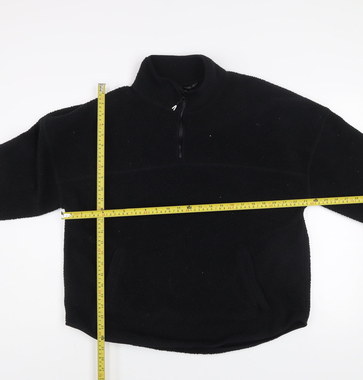 Mens UK Size M Dunnes Black Pullover Sweatshirt