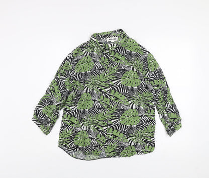 Womens UK Size 10 Gerard Multicoloured Classic Button-Up