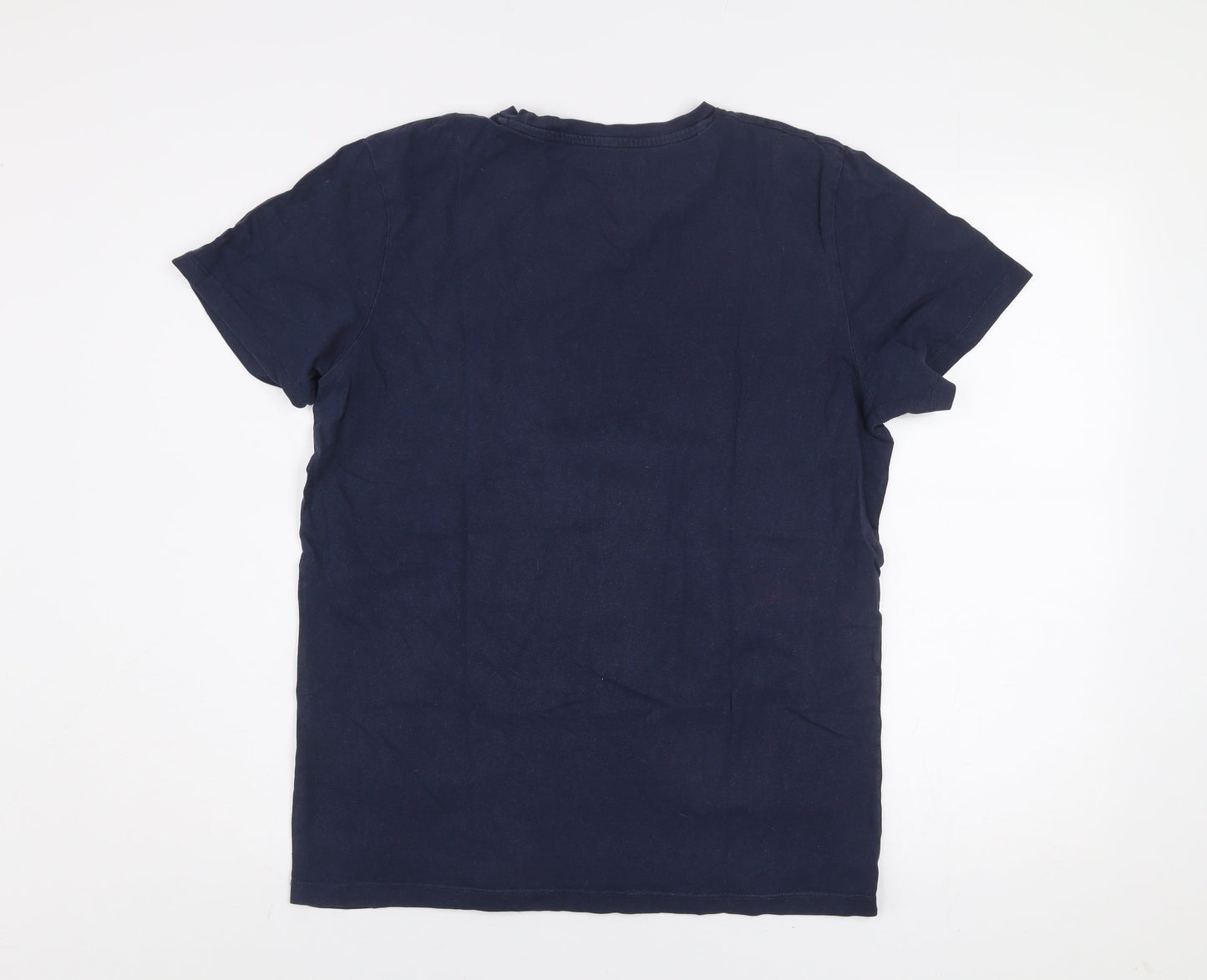 Mens UK Size L JACK & JONES Blue  T-Shirt