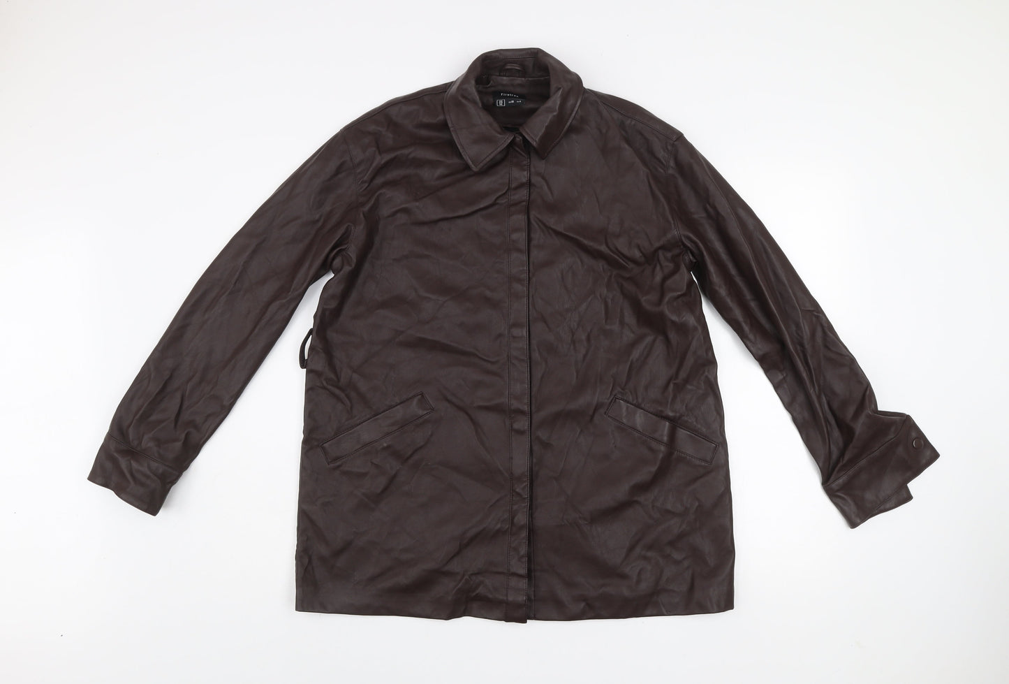 Womens UK Size 12 Firetrap Brown Basic Jacket