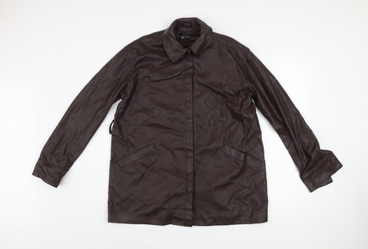 Womens UK Size 12 Firetrap Brown Basic Jacket