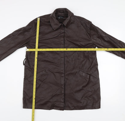 Womens UK Size 12 Firetrap Brown Basic Jacket