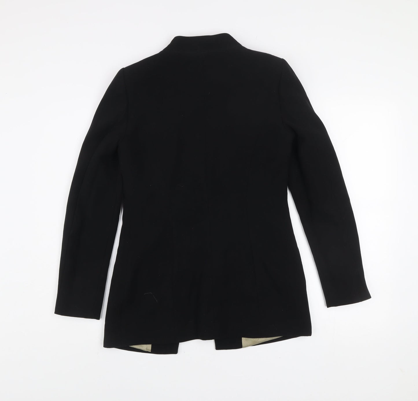 Womens UK Size 10 Ash Black Basic Jacket