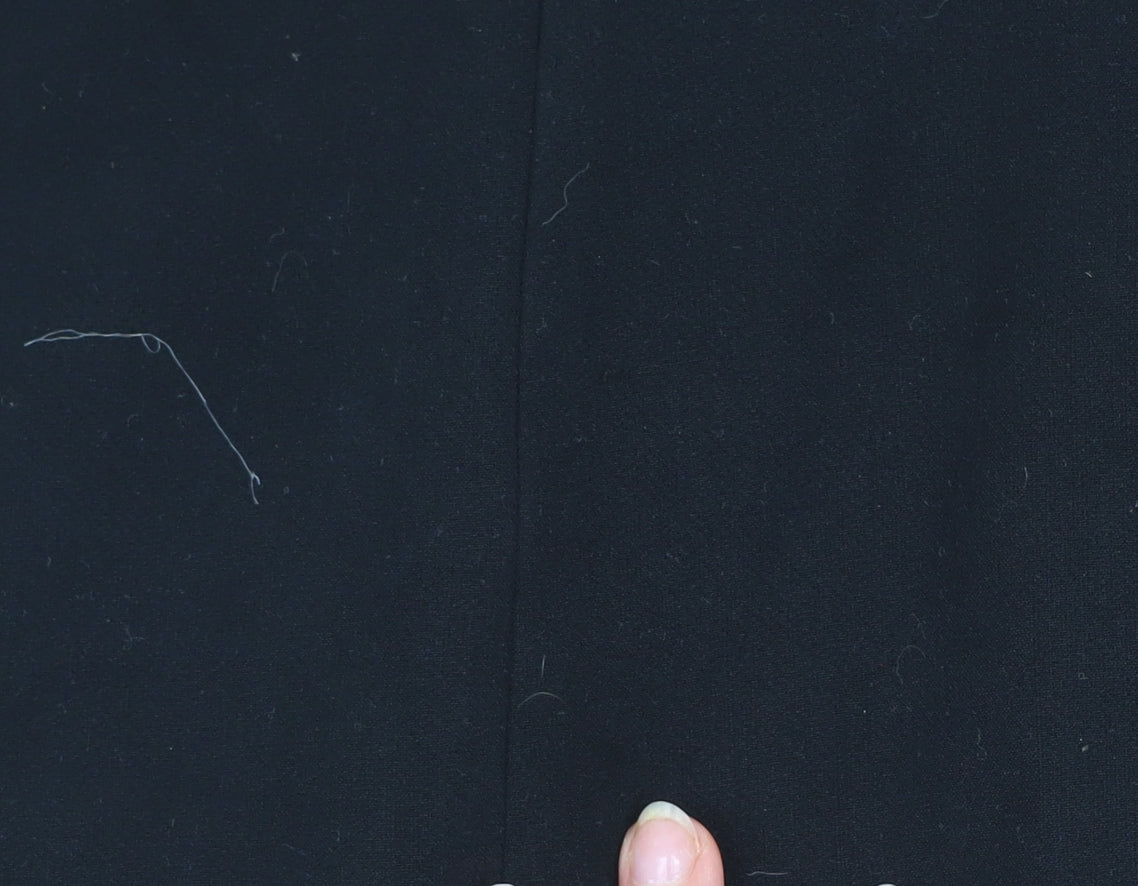 Womens UK Size 10 Ash Black Basic Jacket
