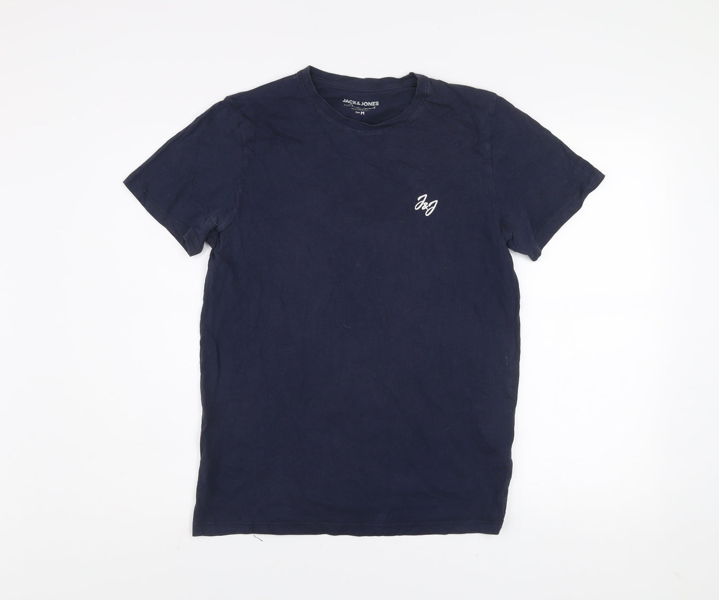 Mens UK Size M JACK & JONES Blue  T-Shirt