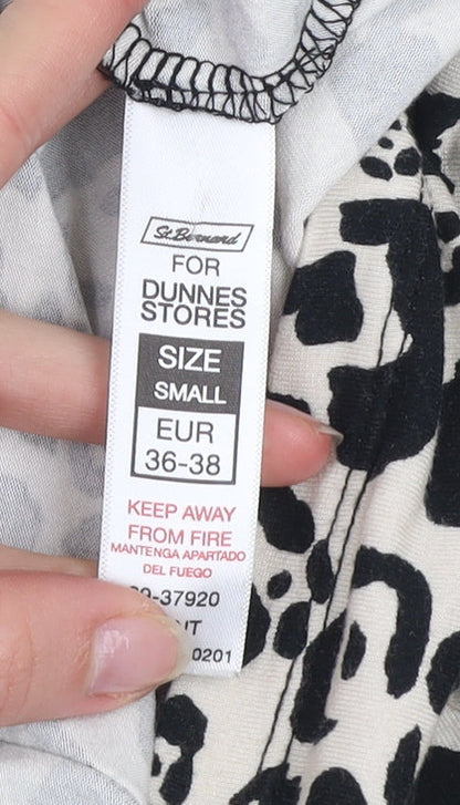 Womens UK Size S Dunnes Stores Beige Basic Blouse