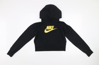 Girls UK Size XL Nike Black Pullover Hoodie