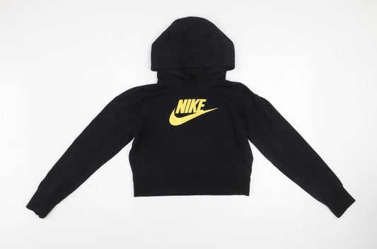 Girls UK Size XL Nike Black Pullover Hoodie