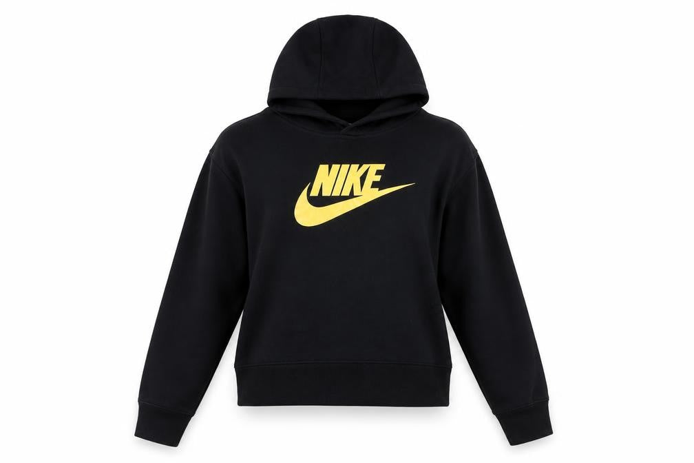 Girls UK Size XL Nike Black Pullover Hoodie