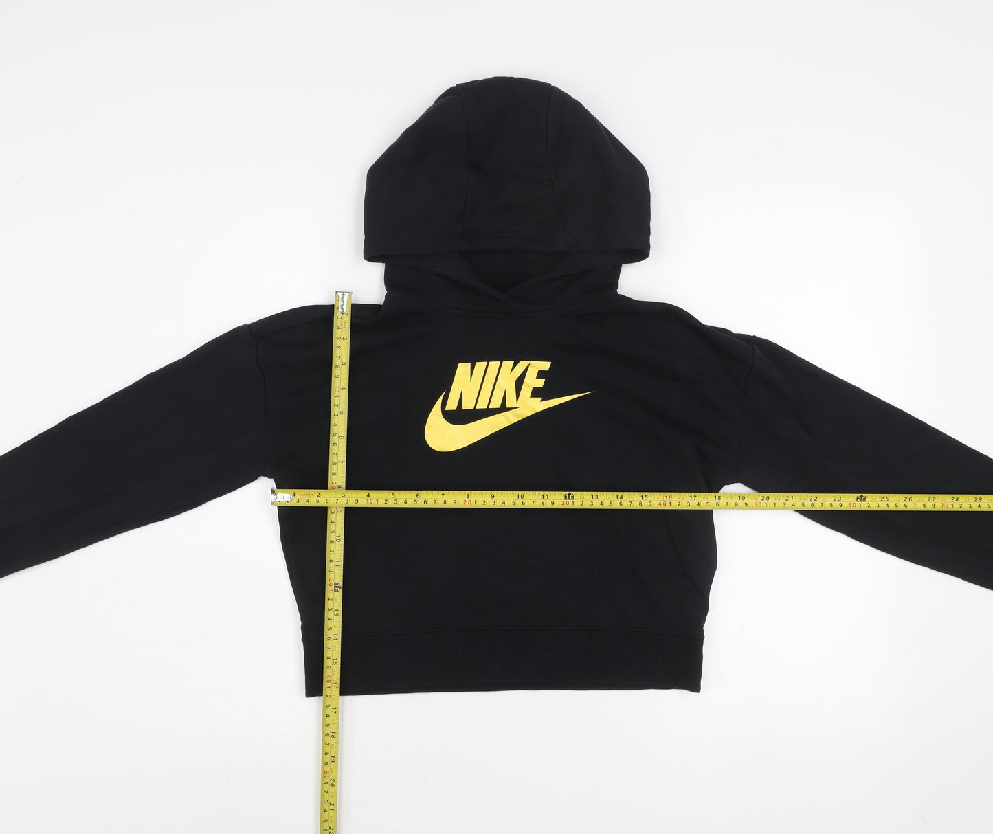 Girls UK Size XL Nike Black Pullover Hoodie