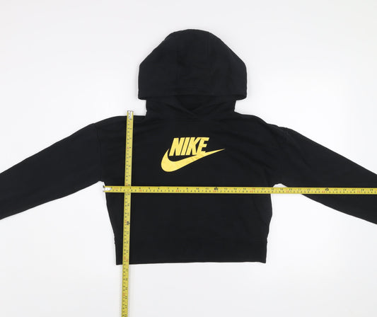 Girls UK Size XL Nike Black Pullover Hoodie