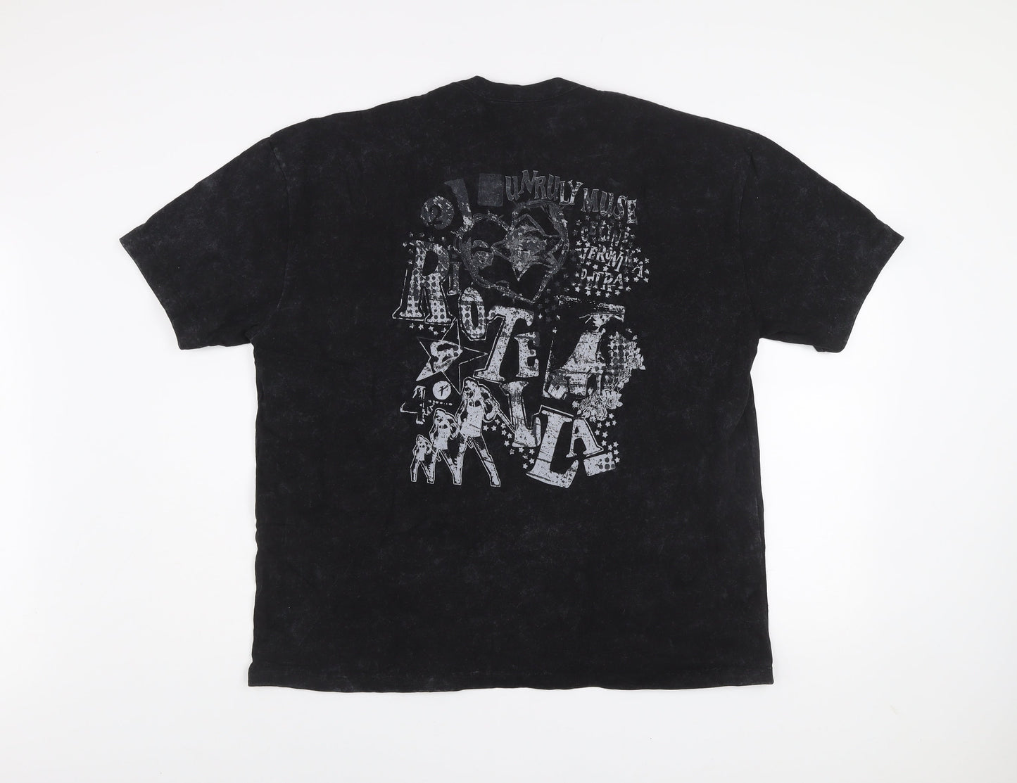 Mens UK Size M ASOS DESIGN Black  T-Shirt