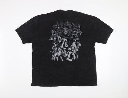 Mens UK Size M ASOS DESIGN Black  T-Shirt