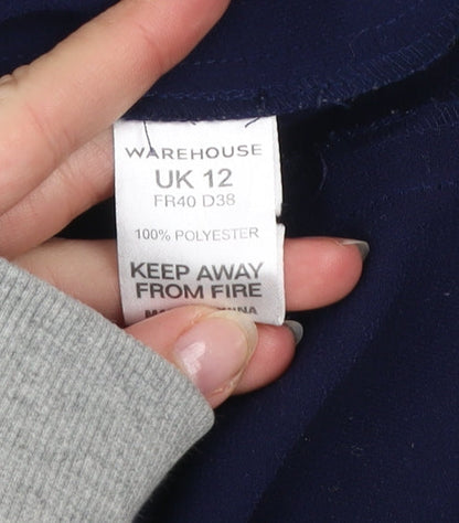 Womens UK Size 12 Warehouse Shift Dress
