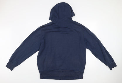 Ecko Unltd. Men's Blue Full Zip Hoodie Jacket Size L Regular Fit