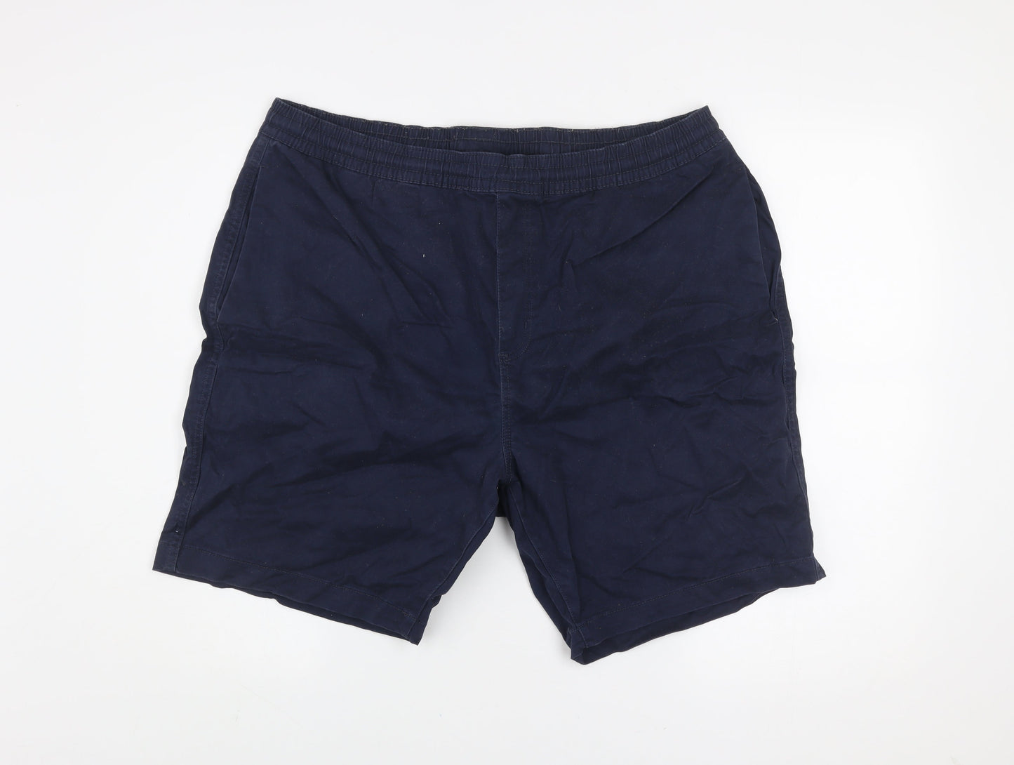 SoulCal & Co Men’s Blue 2XL Chino Shorts Elastic Waist Casual